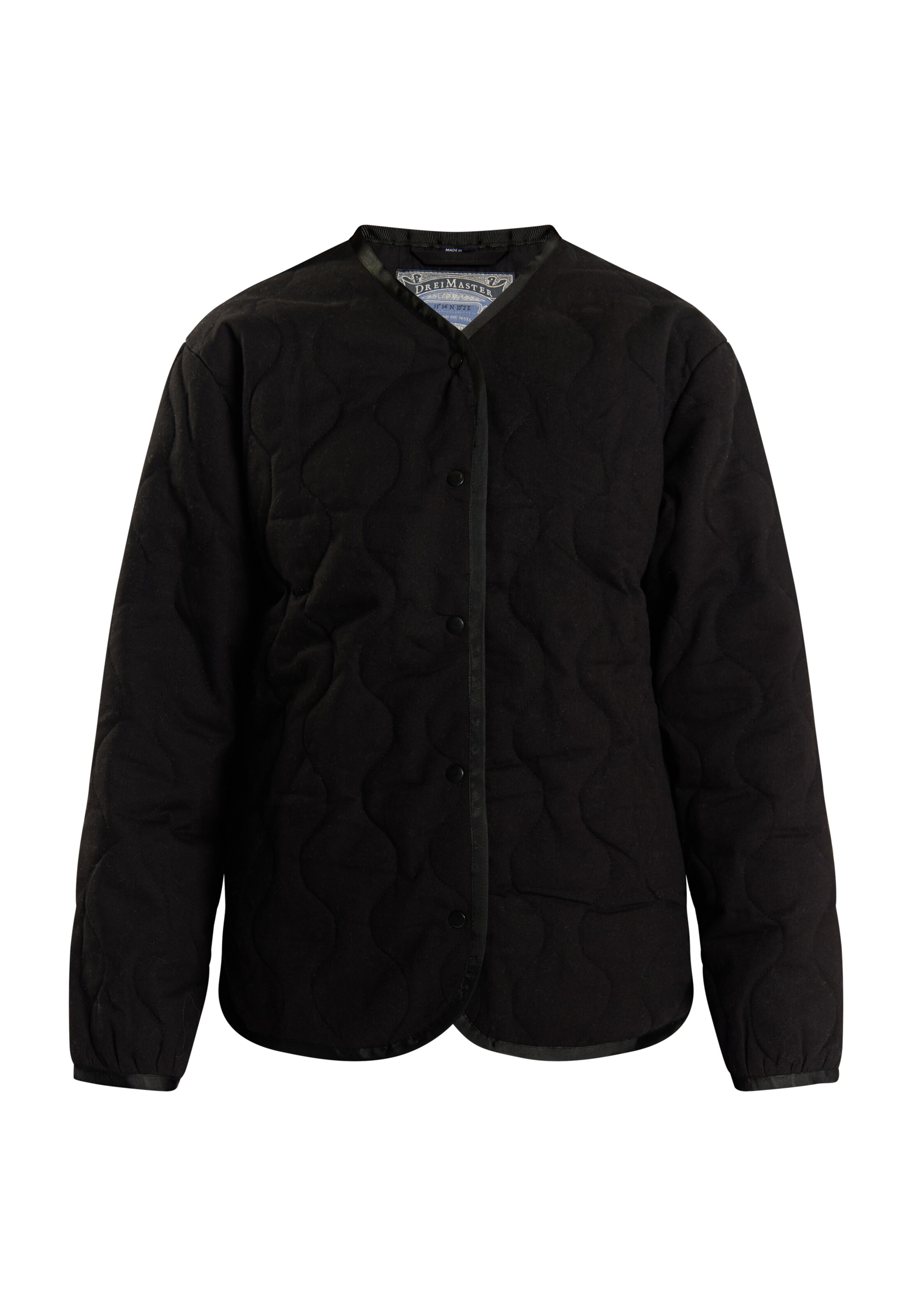 DreiMaster Vintage Prechodná bunda - Čierna: predná strana