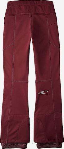 Regular Pantalon de sport O'NEILL en rouge