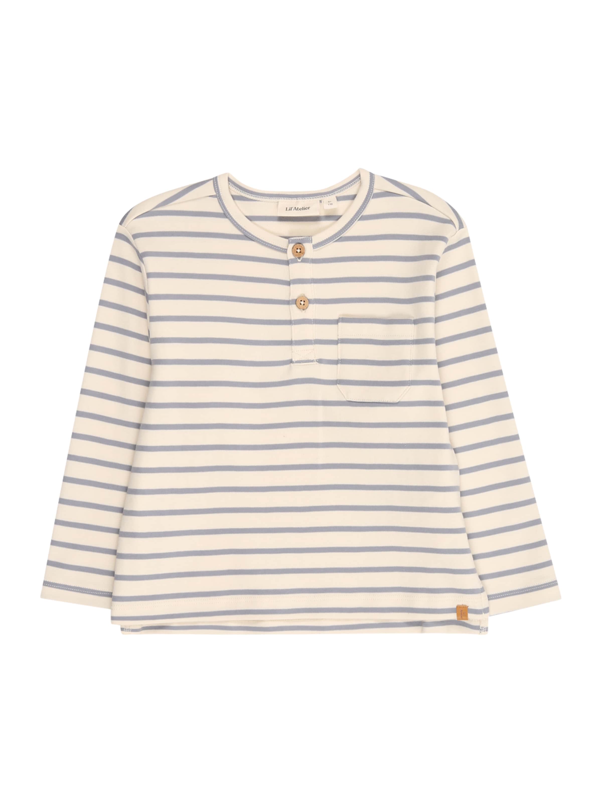 Lil'Atelier T-shirt 'NMMLimia' i grå: framsida