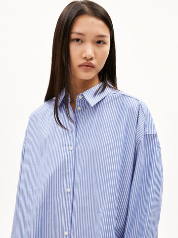 ARMEDANGELS Blousejurk 'PFILEAA' in Blauw