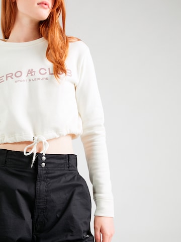 AÉROPOSTALE Sweatshirt i hvid