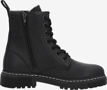 Bottines à lacets 'Montecristo' Palado en noir