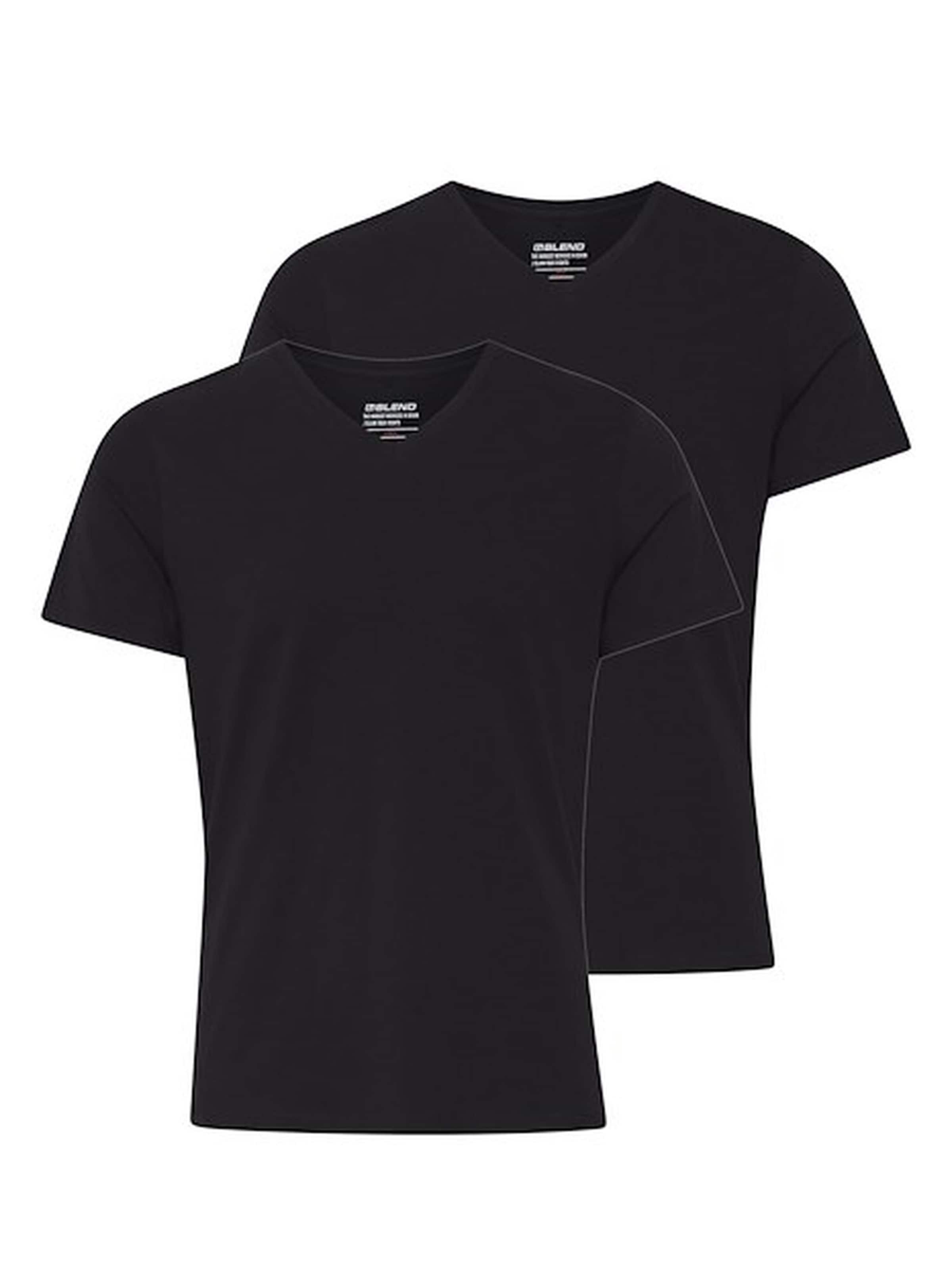 BLEND Tavaline suurus Särk 'Nico', värv must: eest vaates