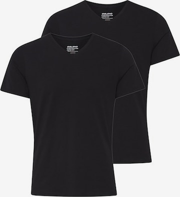 Coupe regular T-Shirt 'Nico' BLEND en noir : devant