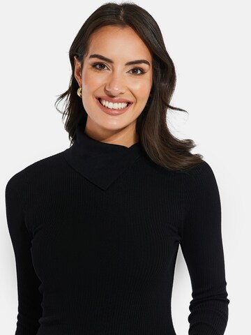 Threadbare Sweater 'Ross' in Black