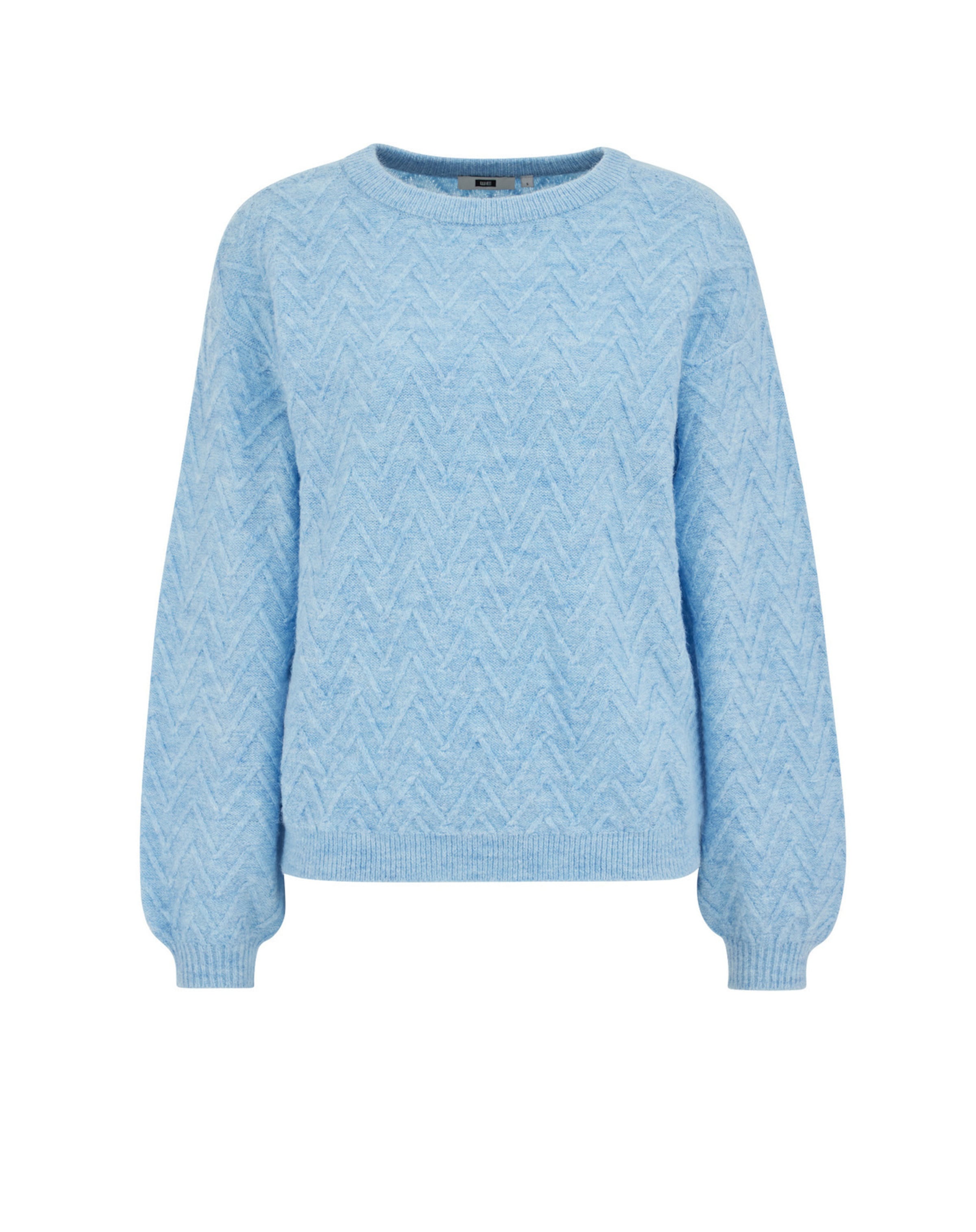 WE Fashion - Pullover em azul: frente