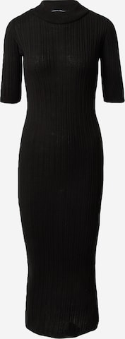 Rochie tricotat de la Dorothy Perkins pe negru: față