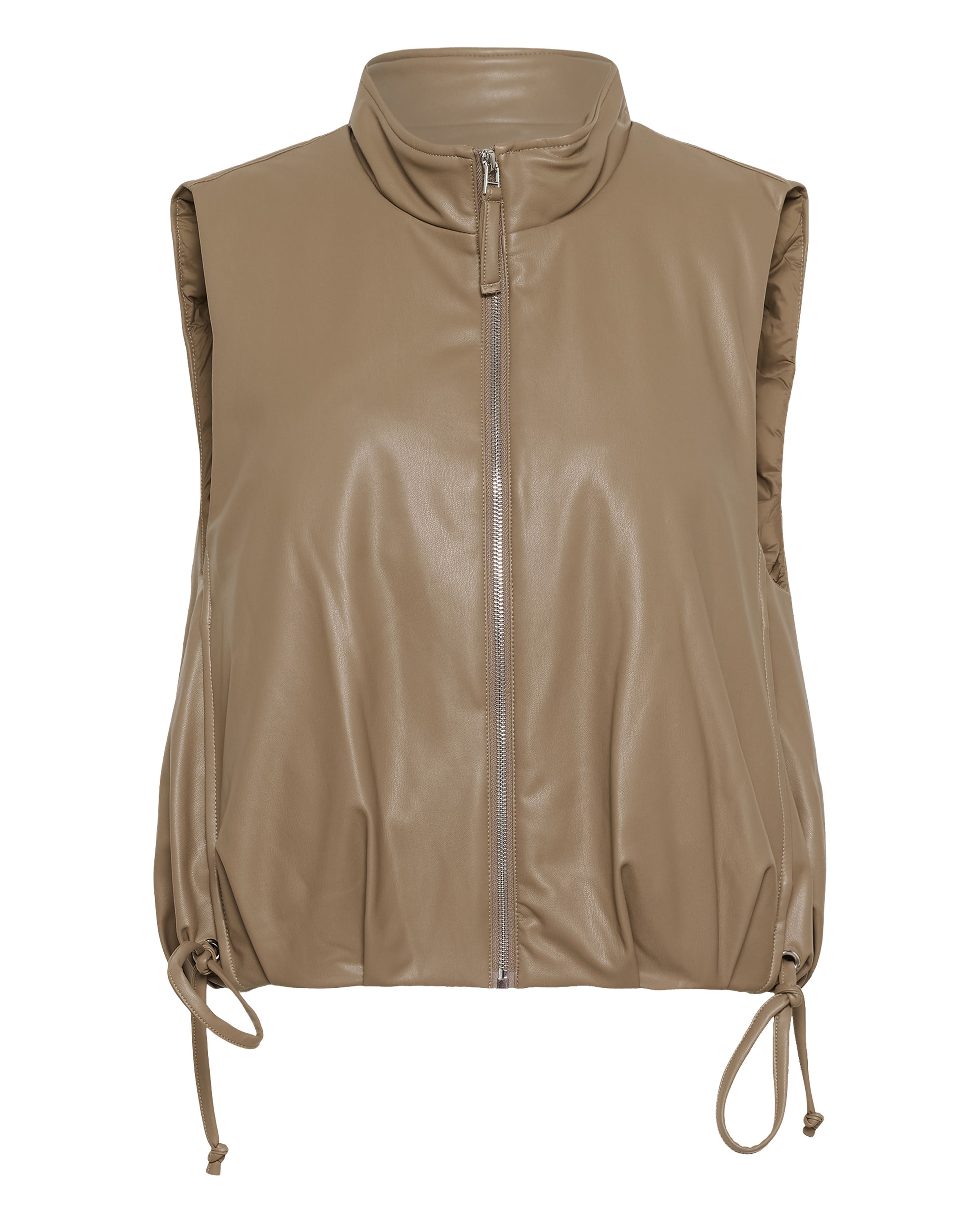 SAINT TROPEZ Vest 'Payden' in Green: front