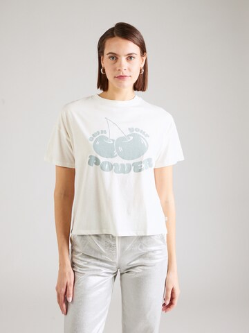 Maglietta di QS in bianco: frontale