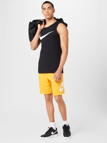 oranžs Nike Sportswear Vaļīgs piegriezums Bikses 'CLUB ALUMNI'
