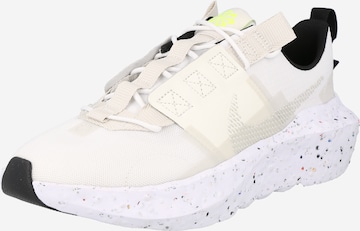 balts Nike Sportswear Zemie brīvā laika apavi 'CRATER IMPACT': no priekšpuses