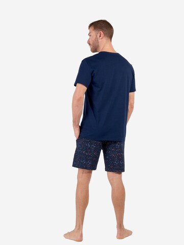 Pyjama court ' Broceliande Short Sleepwear ' HOM en bleu