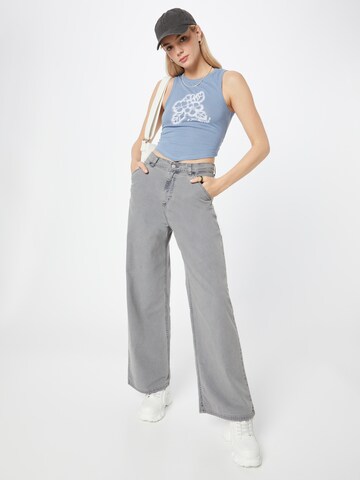 BDG Urban Outfitters Top 'YOU MATTER' - Modrá