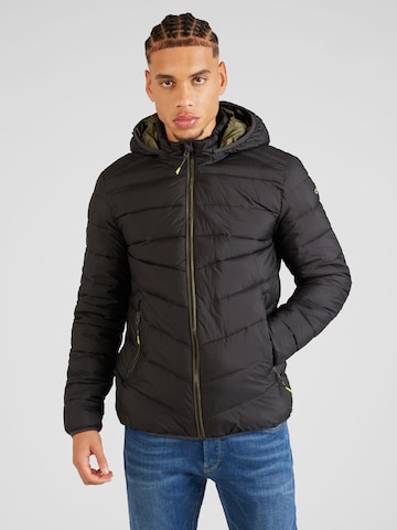 Veste outdoor CMP en noir : devant