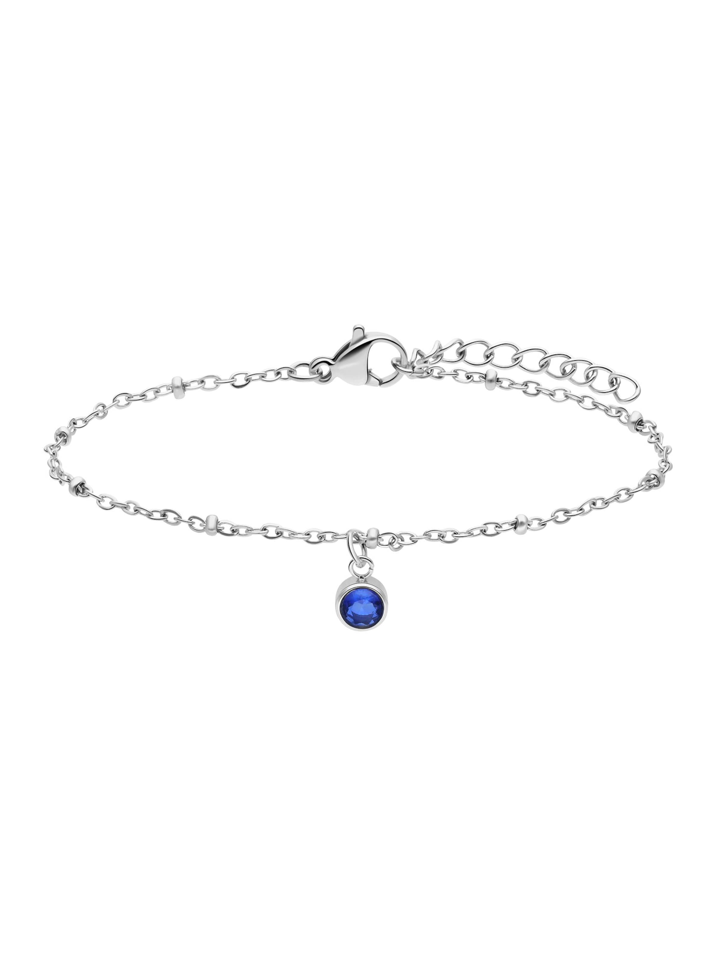 Lucardi Bracelet in Silver: front