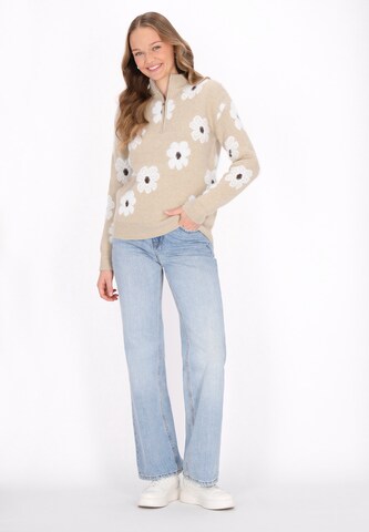 Pull-over MYMO en beige