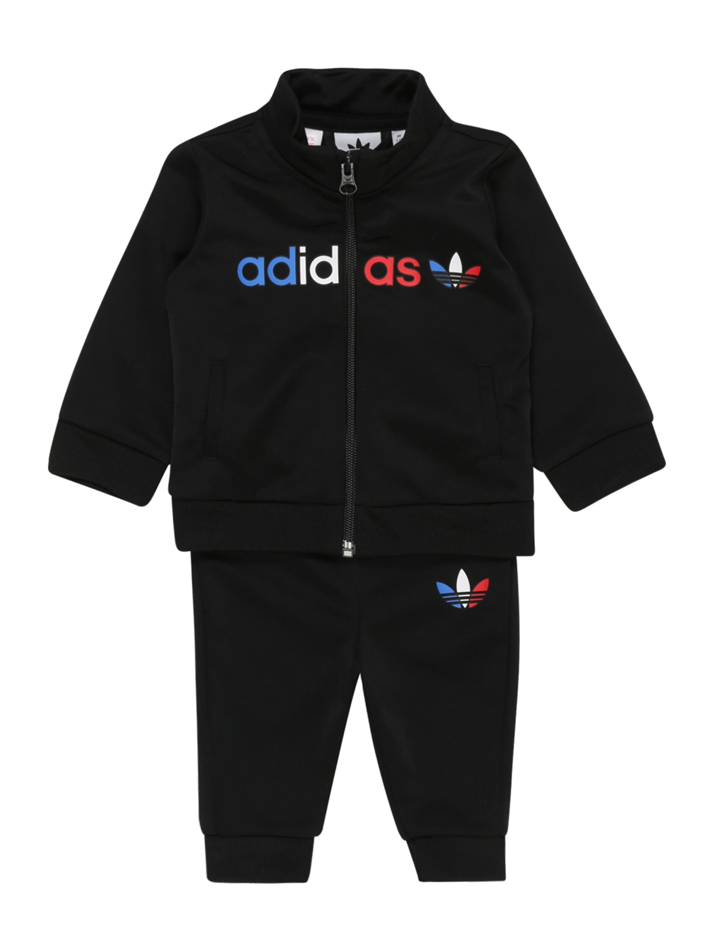 adidas black sweatsuit