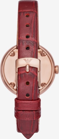 Emporio Armani Analog Watch in Red
