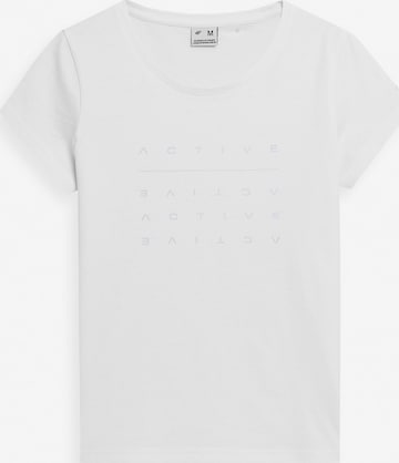 T-shirt 'TSD013' 4F en blanc : devant