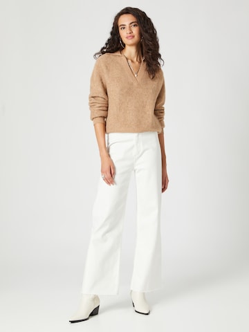 Guido Maria Kretschmer Women Sweater 'Kaori' in Beige