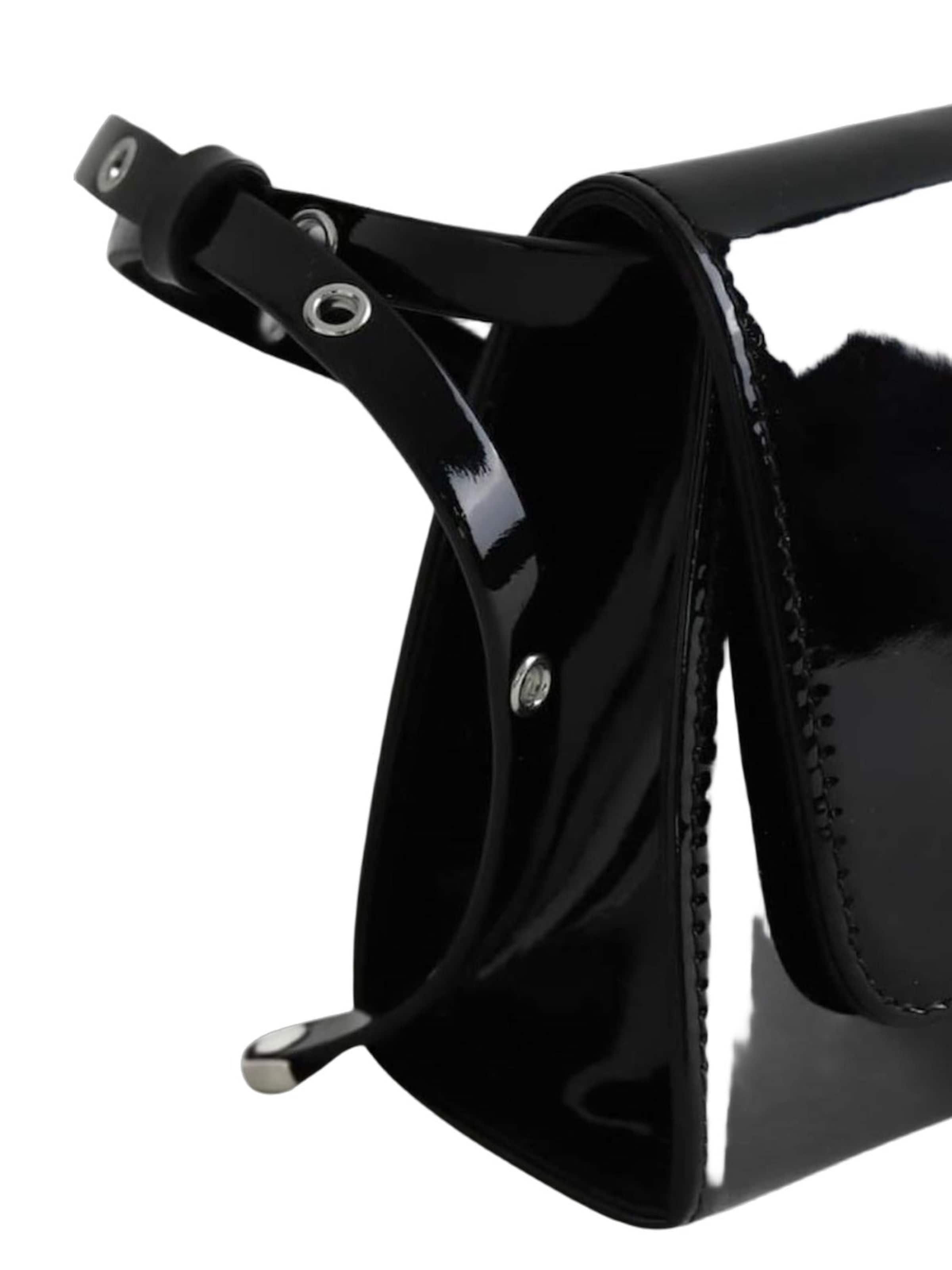 Carel Kabelka 'Carel Paris Sacs À Main London - Rock Cuir Noir' – černá