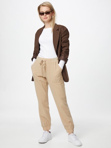 Kaffe Tapered Hose 'Naya' in Beige