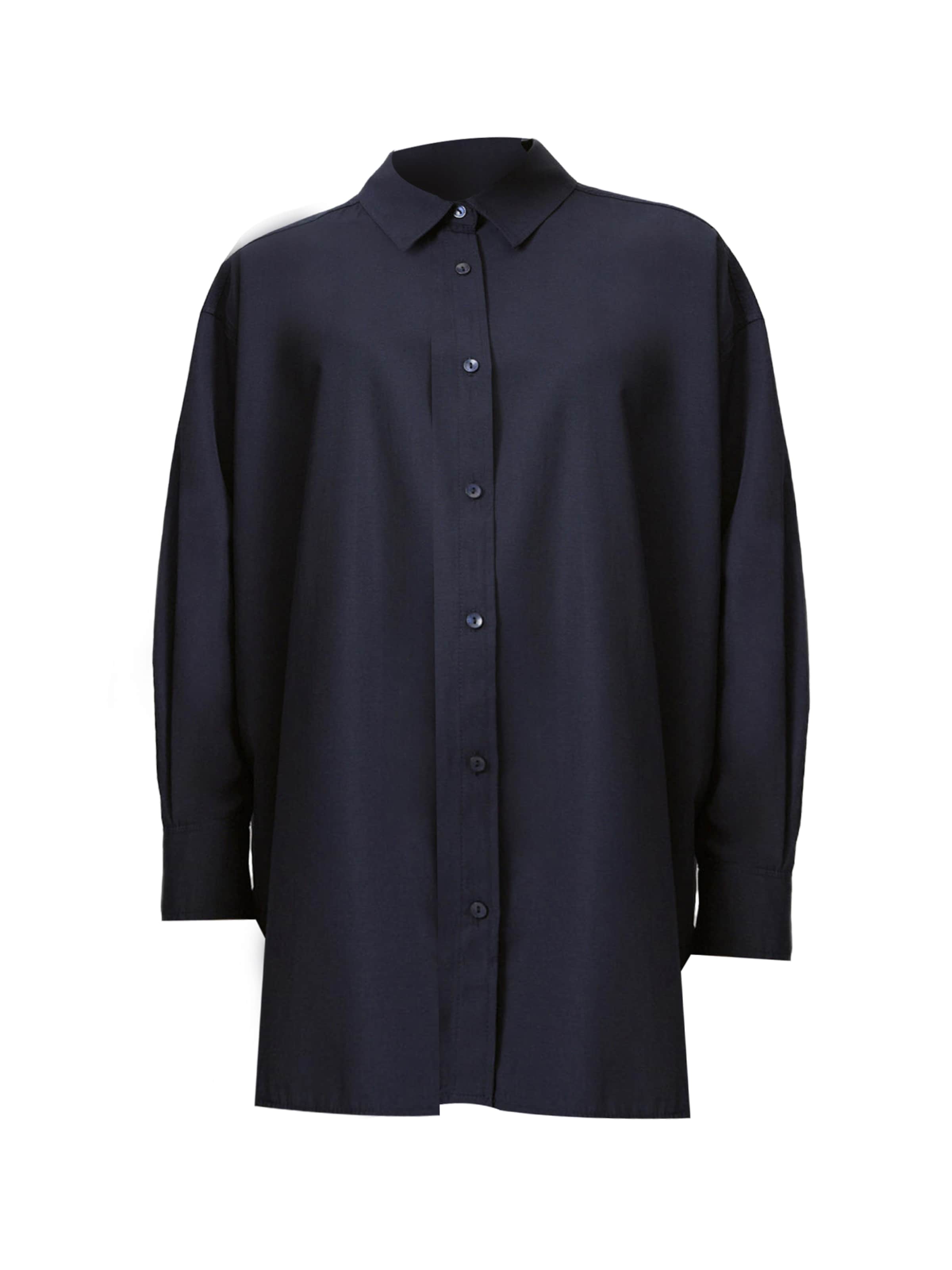 Touche Prive Bluse in Blau: Vorderseite