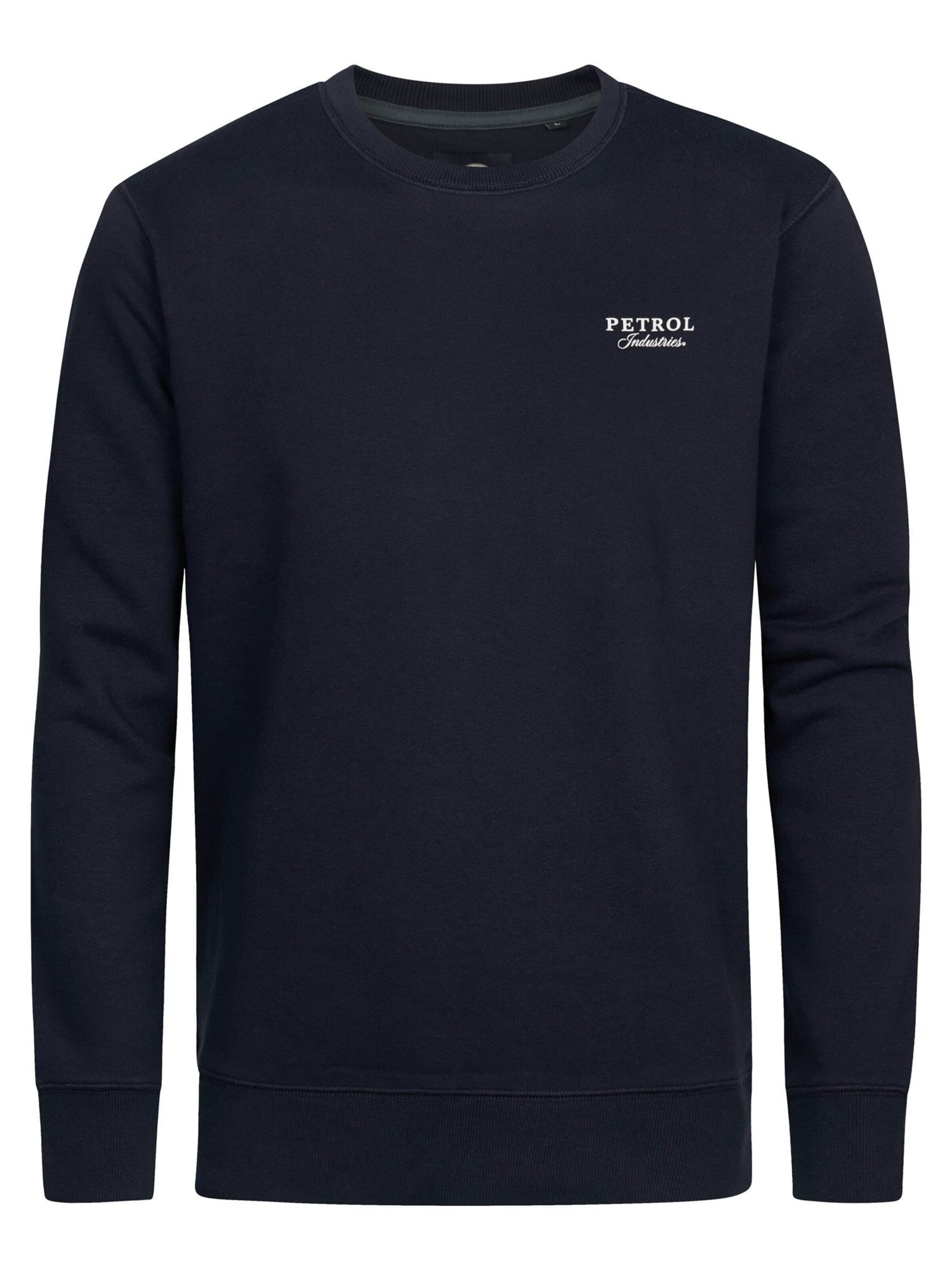 PETROL INDUSTRIES MEN Sweater in Blue: front