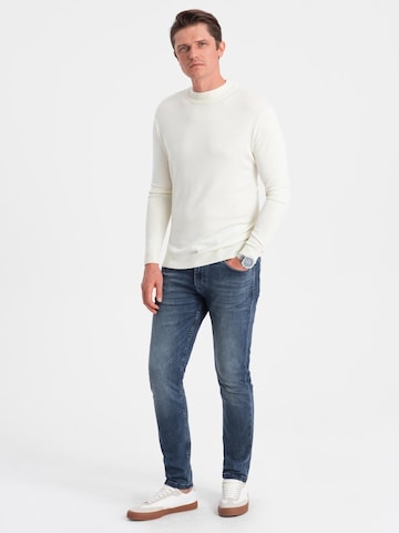 Pull-over 'OM-SWTN-0100' Ombre en beige