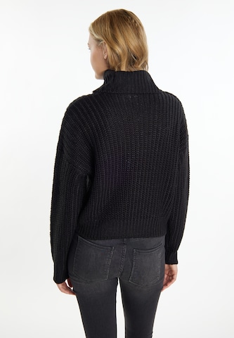 MYMO Пуловер 'Biany' в черно