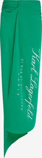 Karl Lagerfeld Beach towel 'Hotel' in Light green / White, Item view