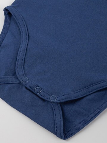 SIGIKID Romper/Bodysuit 'Body, langarm Classic Baby' in Blue