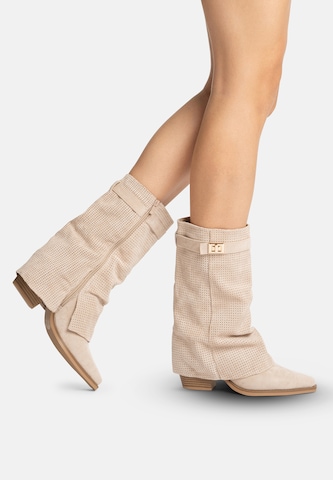 Salinyang Støvler ' Stiefel ' i beige