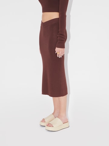 LeGer by Lena Gercke Skirt 'Felicia' in Brown