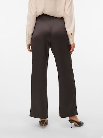 VERO MODA Wide Leg Bukser med lægfolder 'VMSesil' i grå
