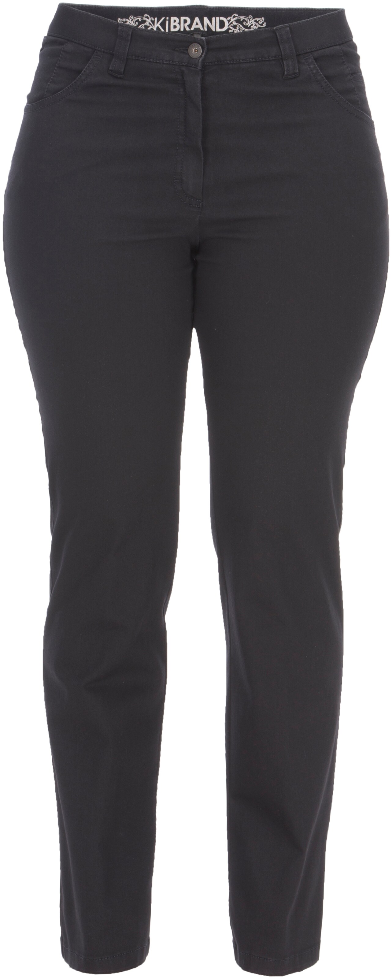 KjBRAND Regular Jeans in Black: front