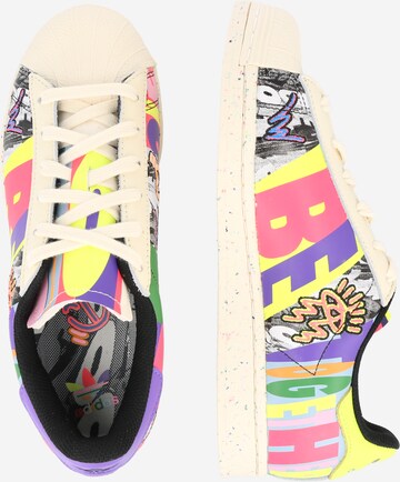 Sneaker low 'Superstar Pride' de la ADIDAS ORIGINALS pe bej