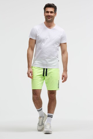 CAMP DAVID Regular Pants in Green