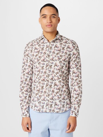 JOOP! - Ajuste estrecho Camisa 'Pai' en blanco: frente