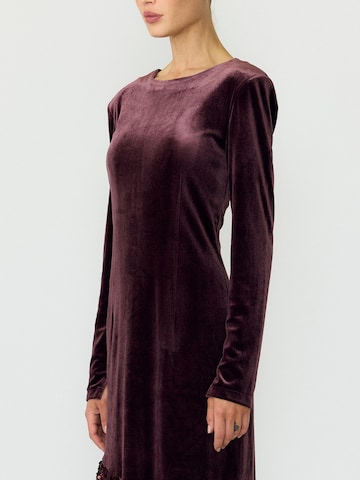Robe de soirée 'TERA' YAS en marron