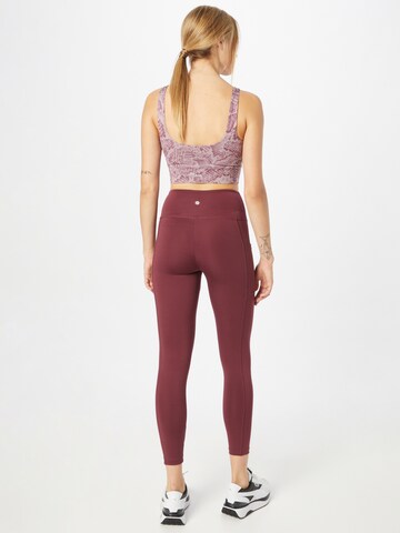 Skinny Pantalon de sport Bally en rouge