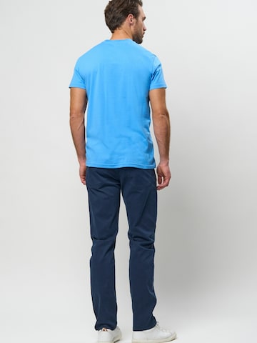 VINSON Klasický střih Tričko ' VMMassimo ' – modrá