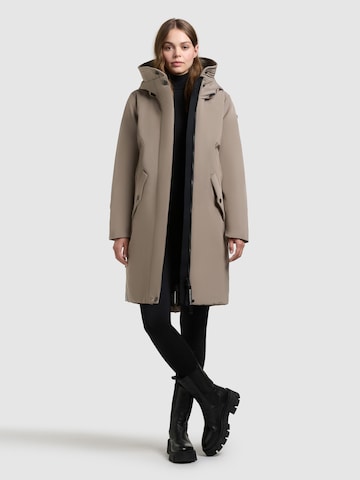 khujo Winter Coat 'Webb' in Grey