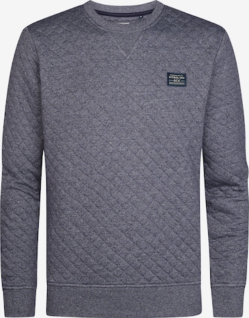 Petrol Industries Sweatshirt in Grey: front