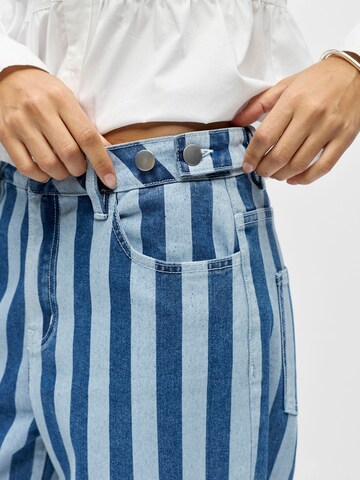 Wide leg Jeans 'OBJRio' di OBJECT in blu