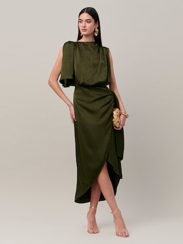 Sável Evening Dress 'NORA' in Green