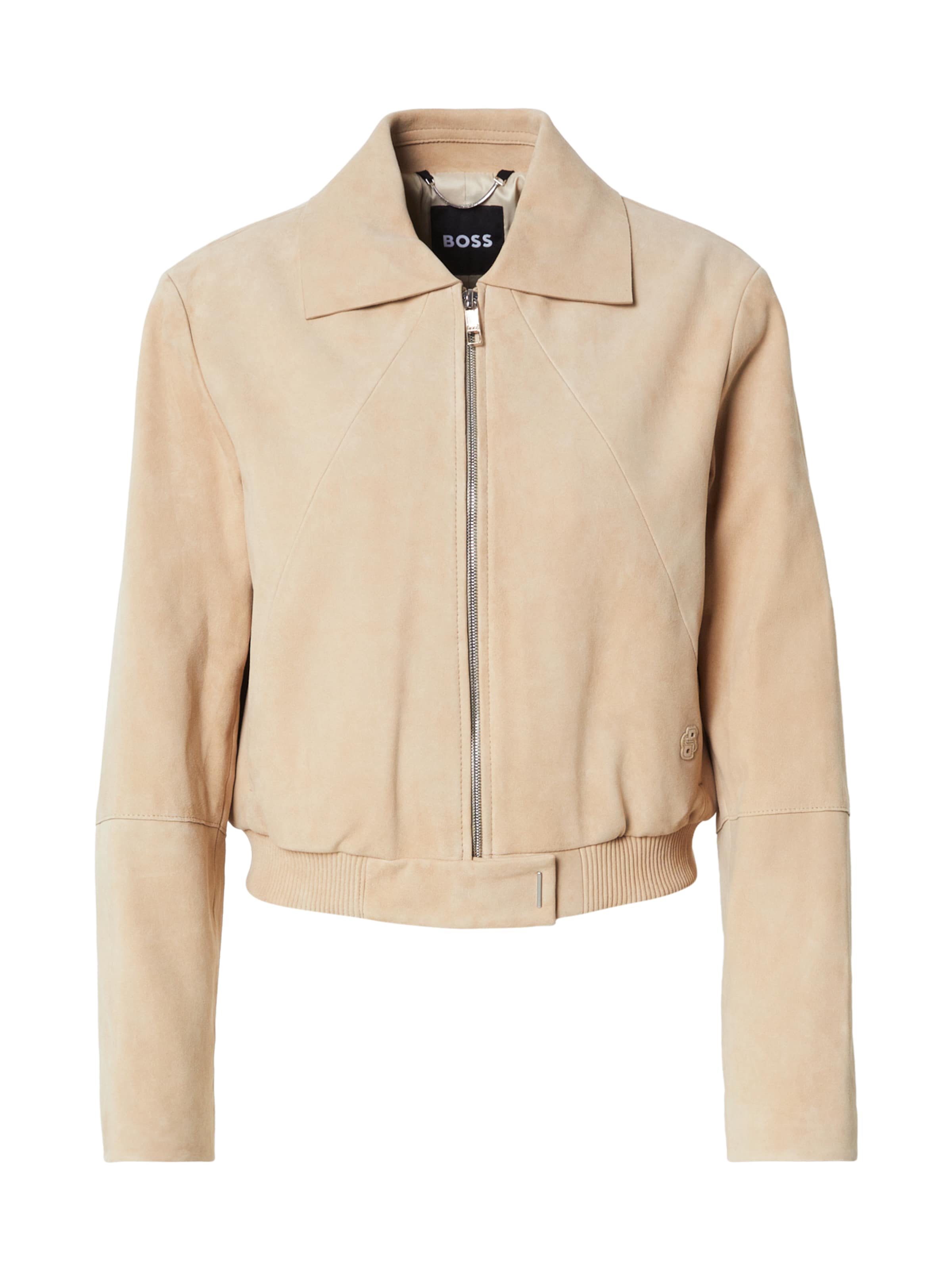 BOSS Övergångsjacka 'Salene' i beige: framsida