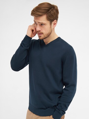 CLIPPER Pullover 'Napoli' in Blau