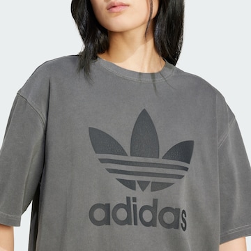 pilka ADIDAS ORIGINALS Marškinėliai 'Trefoil'