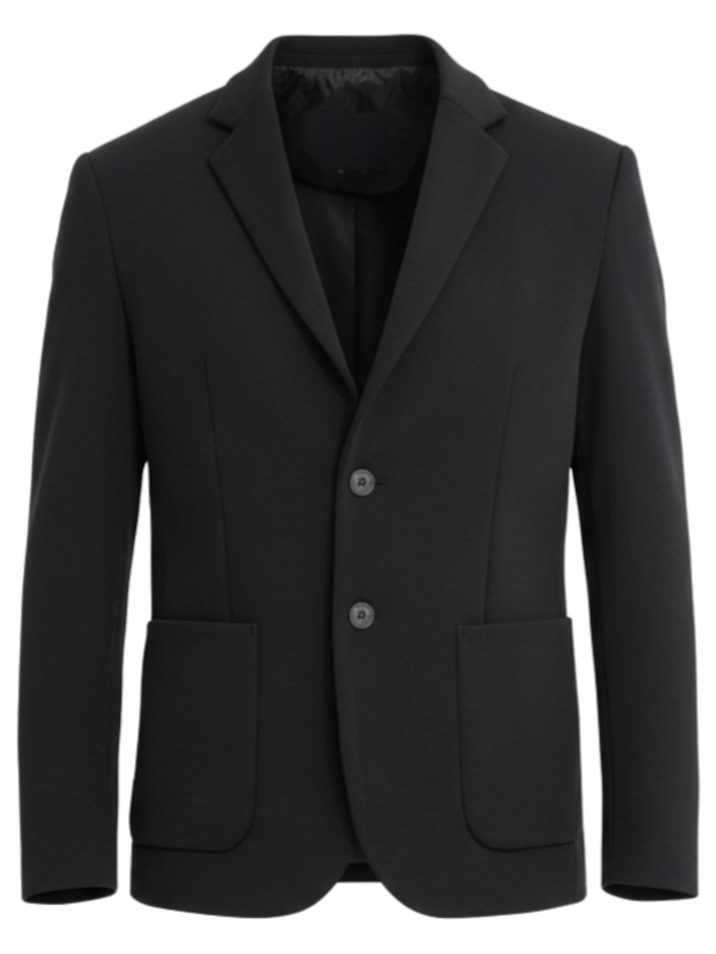 Ombre Sakko in Schwarz: Vorderseite